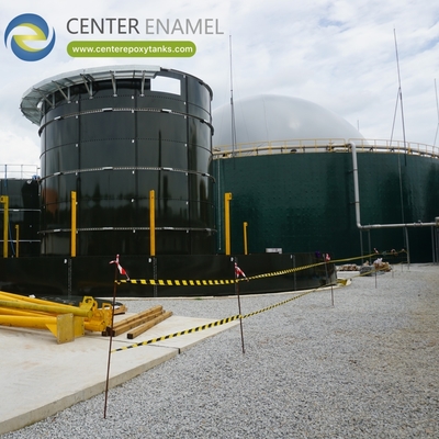 Réservoir de biogaz pour les exploitations laitières: le récipient principal pour la digestion du biogaz.