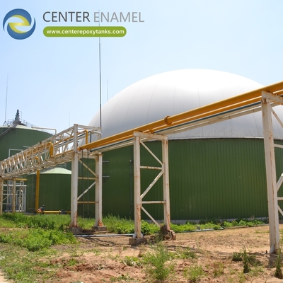 Réservoir de biogaz pour les brasseries et la transformation alimentaire: Le récipient principal pour la digestion du biogaz.