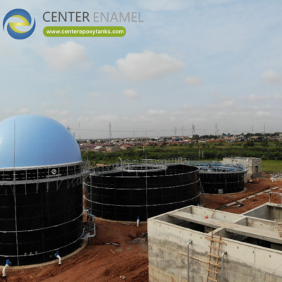 Réservoir de biogaz pour les installations de biogaz: le récipient principal pour la digestion du biogaz.