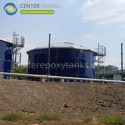 Dôme géodésique en aluminium pour toits de réservoirs industriels de stockage d'eau : Maintient la propreté de l'eau industrielle stockée