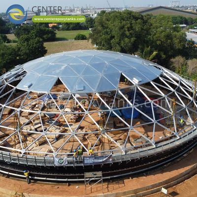 Dôme en aluminium pour réservoirs de stockage de pétrole : contrôle des émissions de COV et réduit les pertes par évaporation