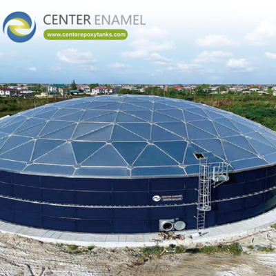 Dôme en aluminium pour les digesteurs de boues d'épuration : Un environnement étanche pour le processus de digestion