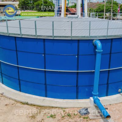 Réservoir en époxy lié par fusion pour les eaux usées laitières : Une option durable et étanche pour la gestion des eaux de ruissellement agricoles