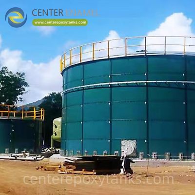 Réservoir en époxy thermocollé pour le traitement des eaux usées de l'industrie de la viande : Une solution robuste pour les effluents d'abattoir à forte concentration de matières solides et à forte charge polluante.