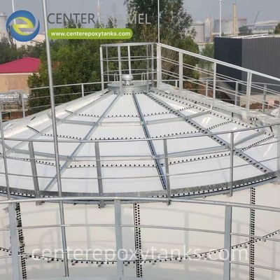 Réservoir revêtu FBE pour une usine d'abattage : Une solution robuste pour la gestion des effluents à forte concentration de matières solides et à forte charge polluante.