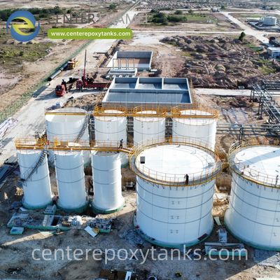 FBE Coated Tank for Food Processing Wastewater Treatment- A hygienic and resilient solution that withstands frequent washdowns.