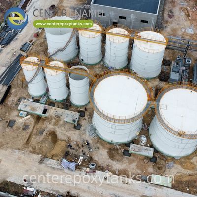 Réservoir revêtu FBE pour le traitement des eaux usées laitières - Assure un stockage fiable et résistant à la corrosion pour les effluents organiques complexes.