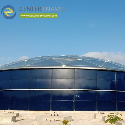 Réservoir en acier revêtu d'époxy pour le traitement des eaux usées - Un réservoir solide et résistant à la corrosion pour l'intégration des processus.