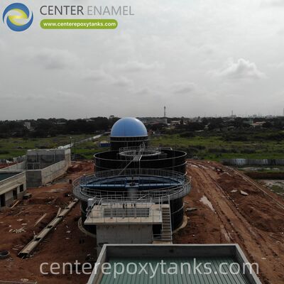 Double Membrane Biogas Holder for a Cassava Processing Wastewater Treatment Plant: Ensures Secure Storage for Effluents High in Organic Matter