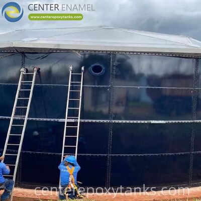 Aluminum Dome for a Rainwater Recovery Tank: Prevents Airborne Debris and Contaminants from Entering Recovered Water