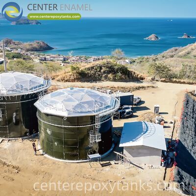 Dôme en aluminium pour un réservoir d'eau d'irrigation : Réduit considérablement la perte d'eau par évaporation dans les grands réservoirs