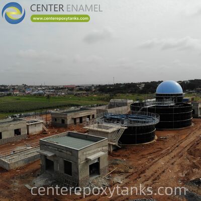 Double Membrane Biogas Holder for Biomass Digester Biogas System Project: Ensures Optimal Gas Delivery Pressure and Acts as a Buffer Between the Digester and Utilization Equipment