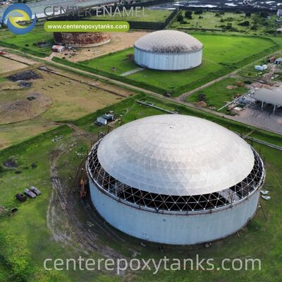 Toits flottants internes pour les réservoirs d'huile en acier soudé: offre un joint de vapeur complet pour divers types d'huile