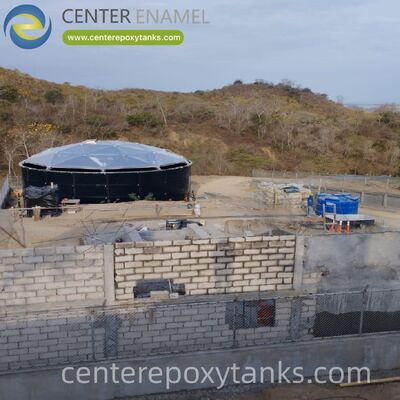 Toit flottant interne pour réservoirs de pétrole brut soudés en acier au carbone : Contient des odeurs volatiles et empêche la contamination atmosphérique