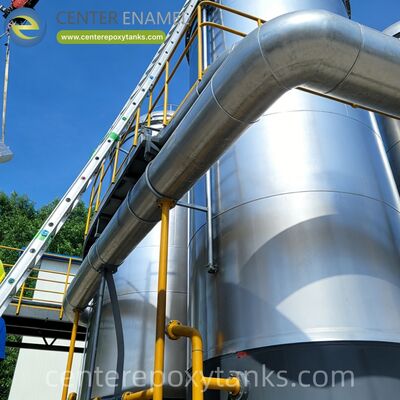 Toit flottant externe pour réservoir de stockage d'essence aviation (GA) en acier soudé : Essentiel pour supprimer les vapeurs hautement volatiles