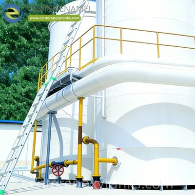 Toit flottant externe pour réservoirs de stockage de fioul lourd en acier inoxydable soudé : Contient les odeurs et protège le contenu de l'exposition environnementale