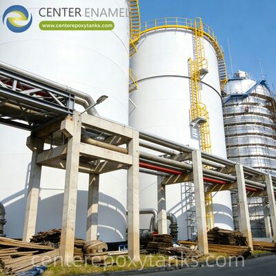 Toit flottant interne pour réservoir de stockage de carburant en acier inoxydable soudé JET A1: essentiel pour prévenir la contamination et supprimer les vapeurs dans les environnements de carburant à réaction