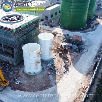 Réservoirs d'acier boulonné comme réservoirs d'eau d'urgence de lutte contre les incendies: réservoirs de haute préparation conçus pour la protection des infrastructures critiques.