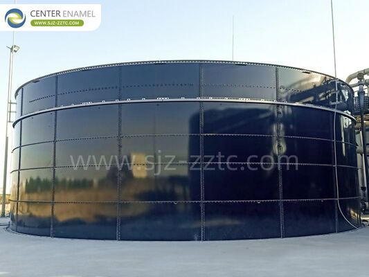 Solutions de fournisseur de premier plan en matière d'EPC: réservoirs GFS et toit à double membrane pour le fumier porcin égyptien