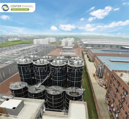 Projets efficaces de biogaz: réservoirs de GFS et toits à double membrane pour les déchets ménagers en Afrique du Sud
