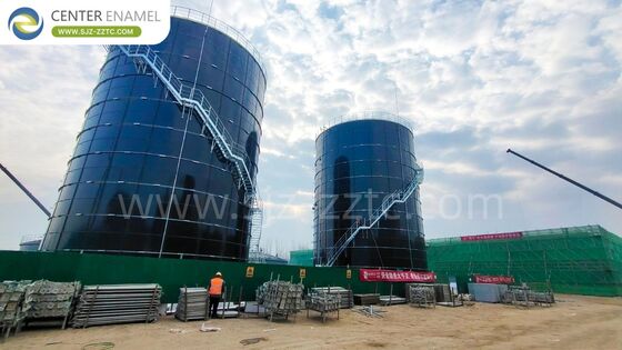 Solutions anaérobies avancées : réservoirs GFS et toits à double membrane pour les projets de bouse de vache au Pakistan