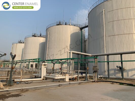 Conception d'une usine de biogaz et réservoirs GFS pour les déchets solides en biogaz en Arabie Saoudite