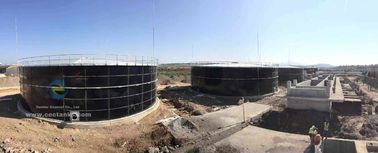 Réservoirs de stockage d'eau potable de haute norme internationale à double revêtement