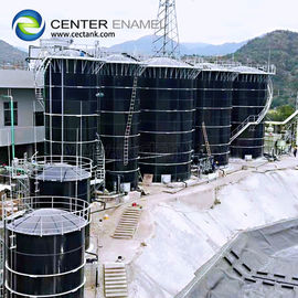 Réservoir de stockage des eaux usées industrielles en acier et verre avec certification ISO 9001