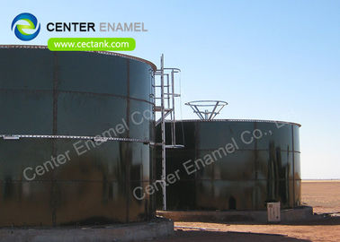 Réservoirs en acier doublés de verre d'émail central pour le stockage de l'eau potable