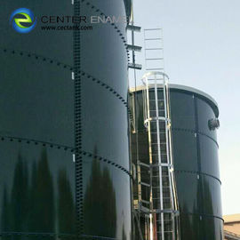 500000 gallons de verre fondu en acier réservoirs de stockage des eaux usées industrielles