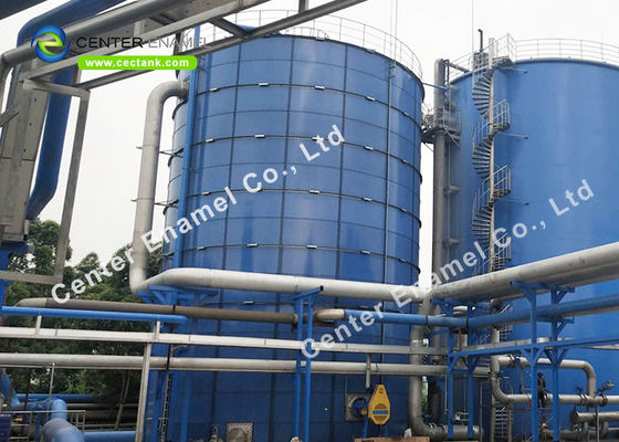 Réservoir de stockage de biogaz liquide imperméable avec toit à double membrane