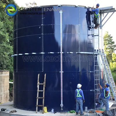 20m3 réservoirs de stockage de liquide industriel pour l'usine de traitement des eaux usées de Coco Cola