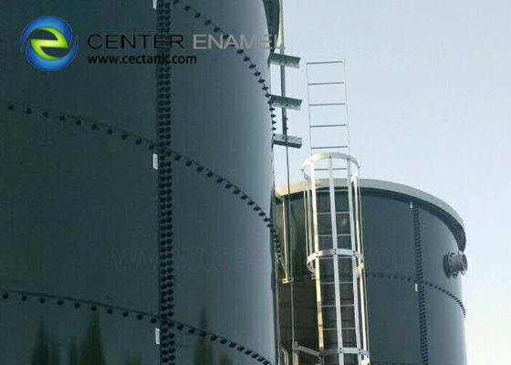 Réservoirs industriels de stockage d'eau en acier boulonné pour usine de transformation alimentaire