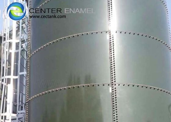 Les réservoirs de stockage de liquide en verre fusionné à l'acier homologués ISO