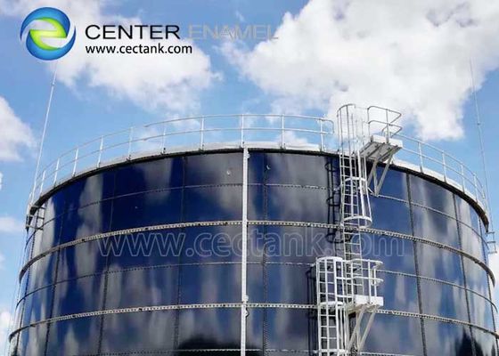 Réservoirs d'eau commerciaux en acier boulonné pour le stockage de l'eau potable