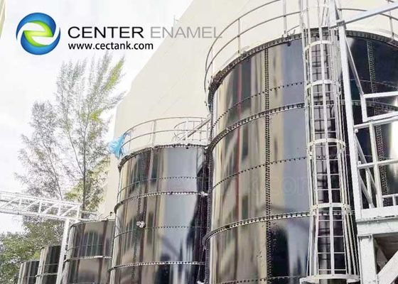 Réservoirs de stockage de liquide en acier boulonné EN ISO 28765