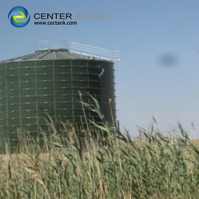 Réservoirs de stockage de boues en acier inoxydable de 80000 gallons pour usine de traitement des eaux usées industrielles