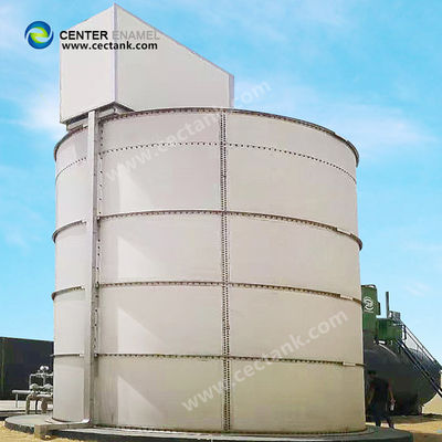 6000000 gallons de réservoirs boulonnés en acier inoxydable pour le projet de stockage de l'eau