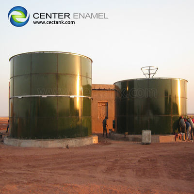 Les réservoirs à boulonnage en acier inoxydable BSCI pour le stockage des déchets de boues dans les eaux usées
