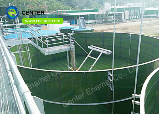 Réservoirs de stockage des boues GFS pour les usines de traitement des eaux usées