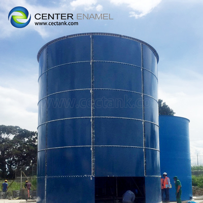 12 mm Plaques d'acier réservoirs de digestion pour le projet de biogaz de déchets alimentaires