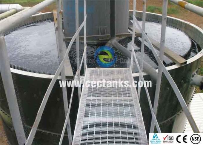 ART 310 Réservoirs en acier fondu en verre pour l'eau potable / stockage des eaux usées 0