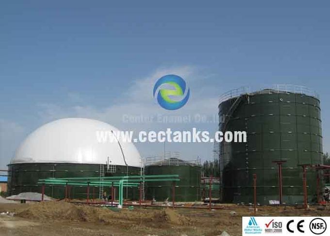 100000 / 100K gallons réservoir de stockage de biogaz, faible température digestion anaérobie 0