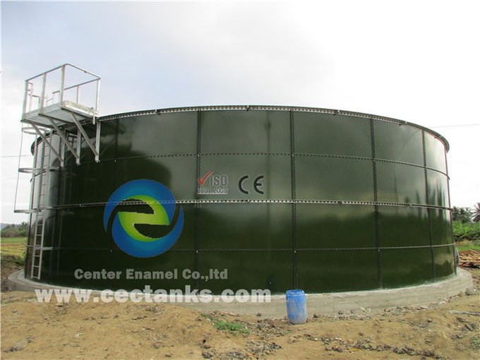 OSHA BSCI réservoirs de stockage d'eau personnalisés avec acier vitré ISO9001 extensible et mobile 0