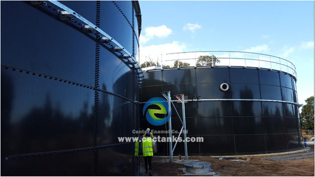 Projet de stockage d'approvisionnement en eau Verre fusionné à l'acier Réservoirs d'eau Silo Container conforme à la norme NSF 61/ ANSI 1