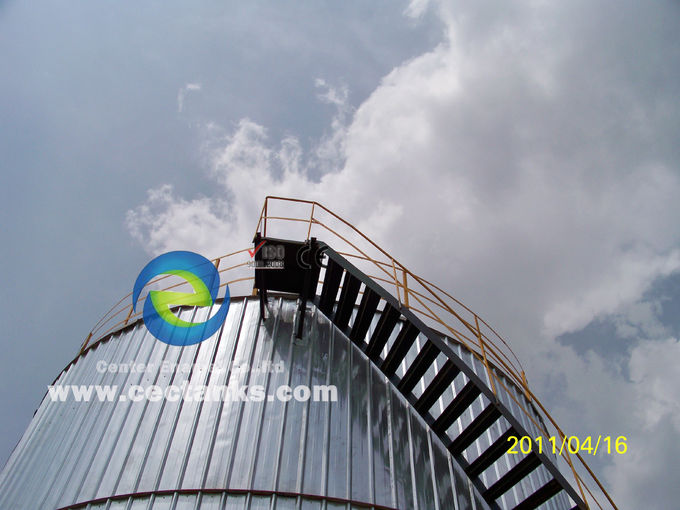 réservoir de stockage de biogaz supérieur fournisseur clé en main EPC pour les déchets de biogaz 0