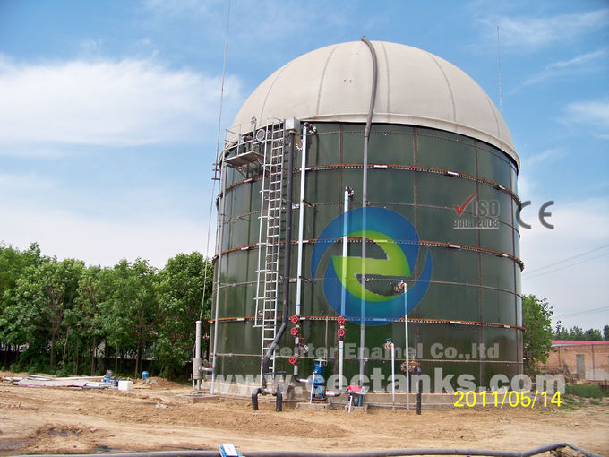 Des réservoirs en acier fondu en verre écologique, un autre type de réservoir en acier boulonné en émail de Cec Tank. 2