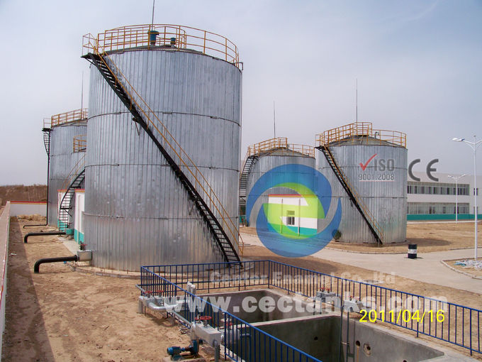 Des réservoirs en acier fondu en verre écologique, un autre type de réservoir en acier boulonné en émail de Cec Tank. 0